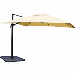 Le tissu en polyester de haute qualité vous protège non seulement de manière fiable du soleil, mais également de la pluie. Ré ...