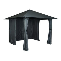 Pergola - Non spécifié - 3x3m - Protection UV pluie et vent - Montage simple et rapide - Anthracite