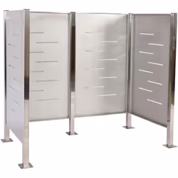 Vous connaissez probablement le problème : les poubelles sont à l'extérieur à côté du garage et ne veulent pas s'intégrer à l ...