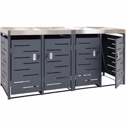 Vous connaissez probablement le problème : les poubelles se trouvent à l'extérieur, à côté du garage, et ne veulent tout simp ...