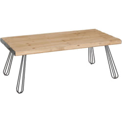 Décoshop26 - Table basse design industriel bois et fer 120 x 60 cm 040008440