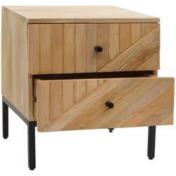 Cette table de chevet élégante est une aide pratique dans votre espace de vie. Il est parfait pour n’importe quelle chambre e ...