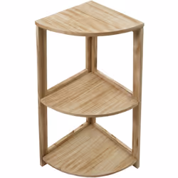 Avec ses trois étagères, cette étagère offre suffisamment d'espace de rangement pour divers ustensiles tels que des livres, d ...