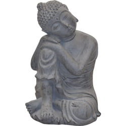 Décoshop26 - Statue Bouddha Assis – Élégance Zen pour Votre Décoration hauteur 48 cm DEC050012