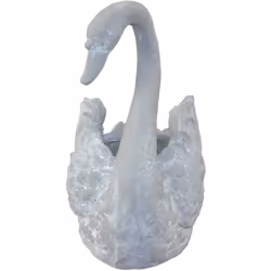 Ajoutez une touche de poésie et de charme naturel à votre intérieur ou jardin avec ce pot de fleurs en forme de cygne , à la ...