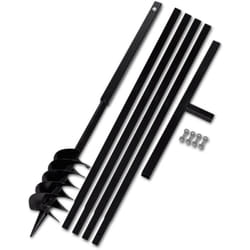 Nova - Bêche et tarière manuelle 120 mm avec rallonge mèche outils garage atelier bricolage
