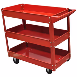 Servante d’outillage robuste avec une charge maximale de 100 kg pour la garde en dépôt et le transport facile et sécuritaire  ...