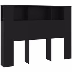Cette armoire de tête de lit est conçue pour être un complément parfait à votre chambre à coucher Matériau haute de gamme : l ...
