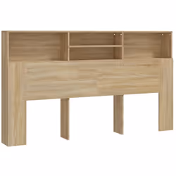 Cette armoire de tête de lit est conçue pour être un complément parfait à votre chambre à coucher Matériau haute de gamme : l ...
