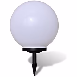 Cette boule solaire peut être piquée sur le sol de votre jardin, patio ou votre arrière-cour. Cette boule solaire LED est liv ...