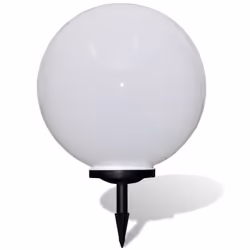 Cette boule solaire peut être piquée sur le sol de votre jardin, patio ou votre arrière-cour. Cette boule solaire LED est liv ...