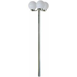 Lampadaire triple boule 220 cm luminaire décoration