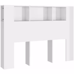 Cette armoire de tête de lit est conçue pour être un complément parfait à votre chambre à coucher Matériau haute de gamme : l ...