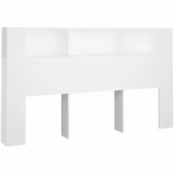 Cette armoire de tête de lit est destinée à être un complément parfait à votre chambre à coucher Matériau haute de gamme : le ...