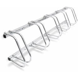 Helloshop26 - Système range vélo râtelier inclinable 5 vélos garage pratique au sol ou mural