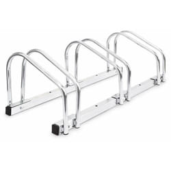 Système range vélo râtelier inclinable 3 vélos garage pratique au sol ou mural