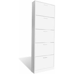 Meuble armoire à chaussure bois tiroirs 15 paires