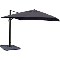 Décoshop26 04_0003292 parasol de terrasse Parasol d'aire de jeux commerciale Carré Bleu