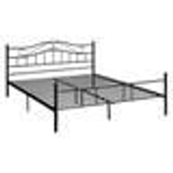 Lit double - Noname - Cadre en métal noir - 160x200 cm - Vintage - 2 places
