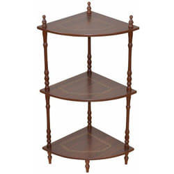 Décoshop26 - tagère d'angle avec 3 niveaux en bois et mdf 30x30x71cm ETA05002