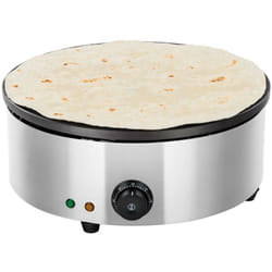 Helloshop26 - Crêpière professionnelle diamètre 40 cm puissance 3 000 watts