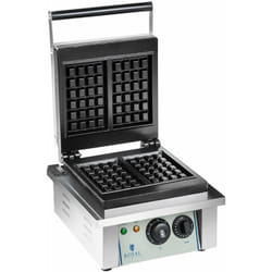 Helloshop26 - Gaufrier professionnel carré puissance 1 x 2 000 watts