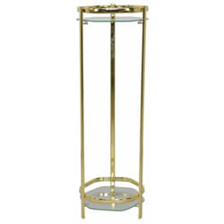 Décoshop26 - Support / étagère pour plante en métal couleur laiton 86 cm MED05114