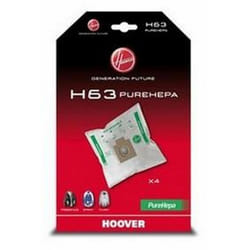 Hoover - H63 boite de 4 sacs pure Hepa (36620-52199) (35600536, 09200245) Aspirateur