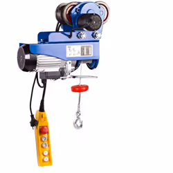 Puissance de levage: 300 kg Moteur: 600 W Câble en acier 12m Charge maximale du câble: 800 kg Câble en acier 3 mm Le manuel d ...