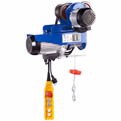 Puissance de levage 800 kg Moteur: 1.300 W Câble en acier 12m Charge maximale du câble: 2000 kg Câble en acier 5,1 mm Le manu ...