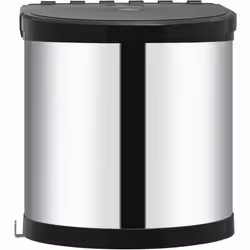 Cette poubelle intégrée de 8 L convient à la plupart des armoires de cuisine standard et est une solution idéale pour les ord ...