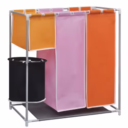Ce panier à linge en 3 parties avec un bac de lavage vous aidera à organiser votre linge plus efficacement et vous évitera de ...