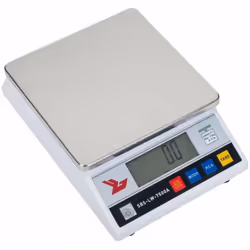 Tension 220V Champ de mesure jusqu´à 7500 g Classe de mesure 3 Poids minimum 0,5 g Divisions 0,1 g Dimensions de la tablette  ...