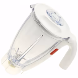 Bol blender (mixeur) complet blanc pour robot ménager MOULINEX MS-5909860, SS-1530001007 Appareils compatibles : [ROBOT MÉNAG ...