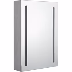 Introduisez une esthétique agréable dans votre salle de bain avec cette armoire à miroir à LED ! Cette armoire à miroir mural ...