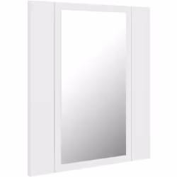 Ajoutez une touche d’aspect esthétiquement agréable dans votre salle de bain avec cette armoire à miroir à LED, qui ajoute un ...