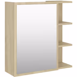 Ajoutez une touche d’esthétisme dans votre salle de bain avec cette armoire à miroir, qui ajoute un style contemporain à n’im ...