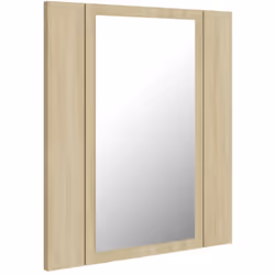 Ajoutez une touche d’aspect esthétiquement agréable dans votre salle de bain avec cette armoire à miroir à LED, qui ajoute un ...