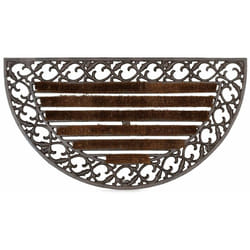 Helloshop26 - Paillasson tapis porte d'entrée essuie-pieds fonte 72 x 39 cm