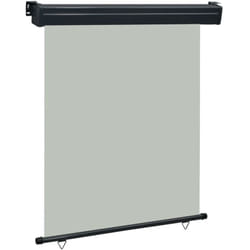 Auvent paravent store brise-vue latéral rétractable de patio jardin terrasse balcon protection visuelle écran 140 x 250 cm gris