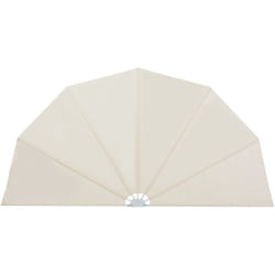 Helloshop26 - Auvent paravent store brise-vue latéral rétractable de patio jardin terrasse balcon protection visuelle écran crème 200 cm