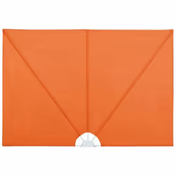 Auvent paravent rétractable - Helloshop26 - 400 x 200 cm - Polyester - Résistant aux UV - Pliable