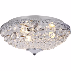 Plafonnier en cristal lampe de salle de séjour Cette lampe de plafond élégante et décorative est l'accessoire idéal de votre ...