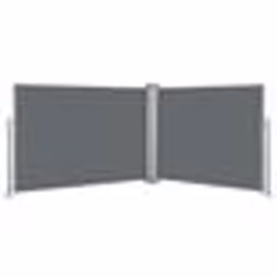 Auvent paravent store brise vue lateral retractable de patio jardin terrasse balcon protection visuelle ecran 120 x 1000