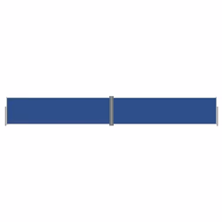 Auvent paravent store brise vue - Non spécifié - Rétractable - Bleu - 140 x 1000 cm - Protection visuelle