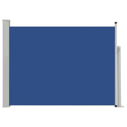 Auvent paravent store brise vue lateral retractable de patio jardin terrasse balcon protection visuelle ecran100x500 cm
