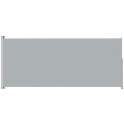 Helloshop26 - Auvent latéral rétractable de patio 180 x 500 cm gris