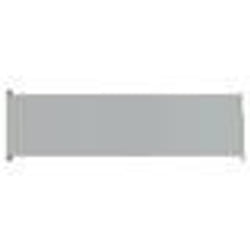Auvent lateral retractable de patio 180 x 600 cm gris