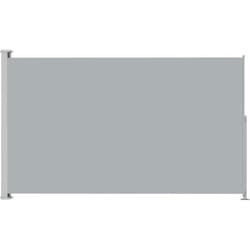 Helloshop26 - Auvent paravent store brise-vue latéral rétractable de patio jardin terrasse balcon protection visuelle écran 200 x 300 cm gris
