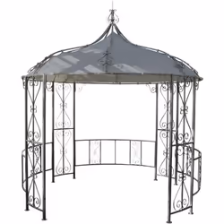 Profitez de votre temps à l'ombre agréable et à l'abri du soleil avec cette pergola au design ludique. Que ce soit sur votre  ...